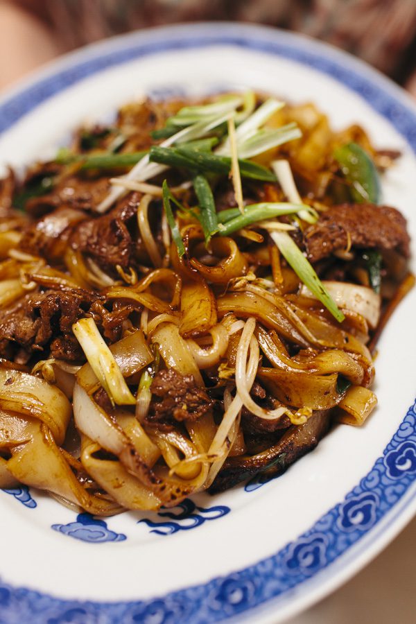 Stir Fried Beef Rice Noodle Who Does The Dishes