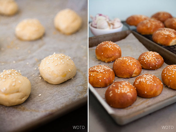 The preparation of the bun dough takes about 4 hours, so make sure to prepare this well in advance